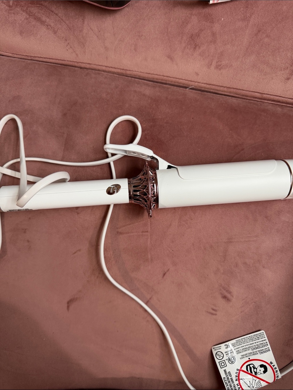 T3 White and Rose Gold Styling Tool